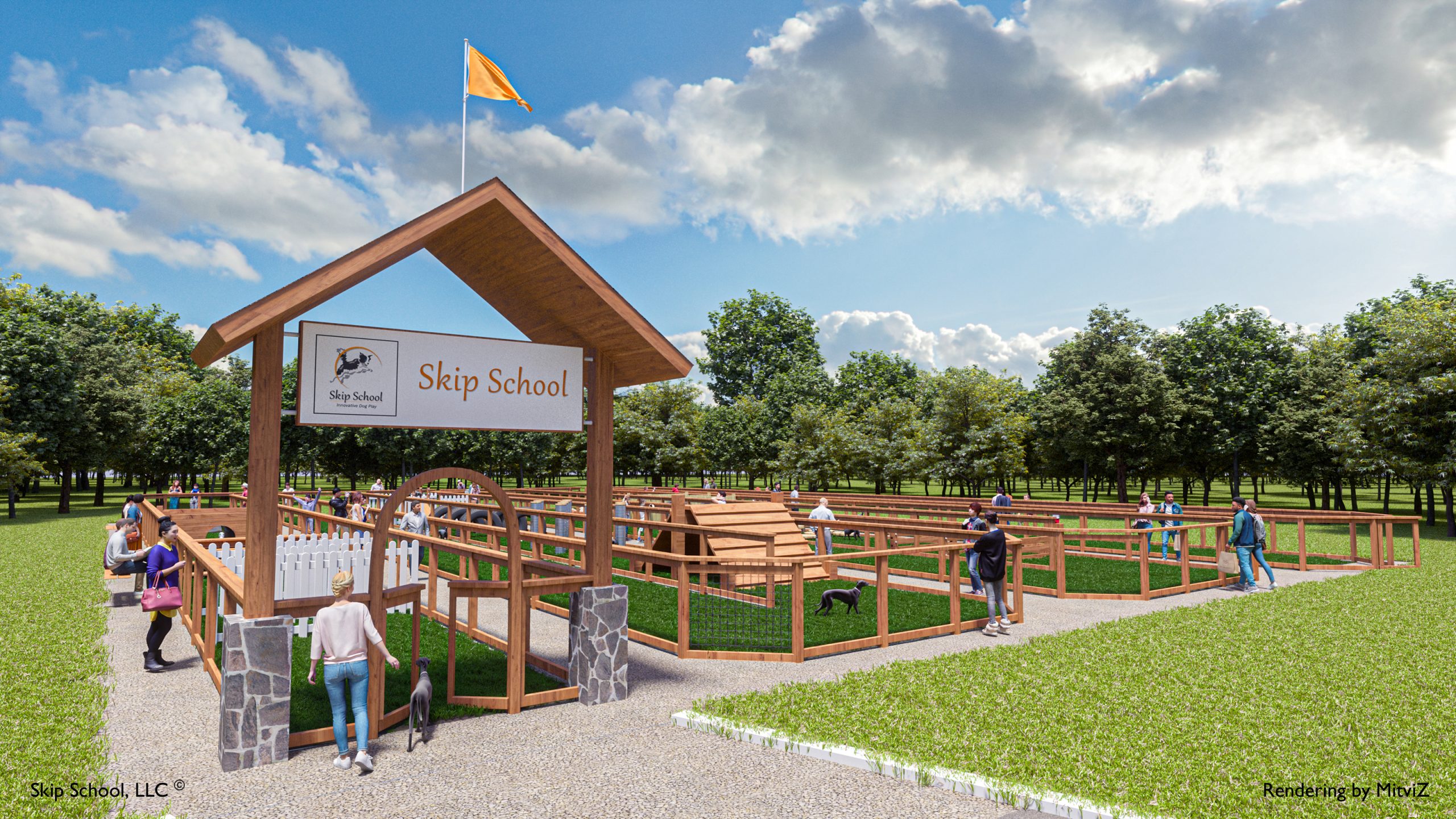 Skip School: Revolutionizing Dog Parks for Happy, Healthy Pets