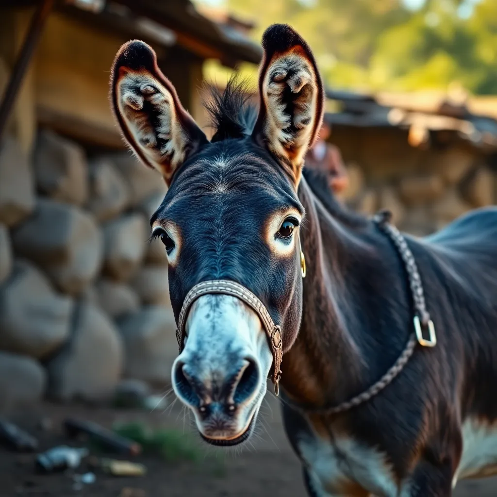 Kadife's Journey: A Donkey's Heartwarming Bond with Her Rescuer