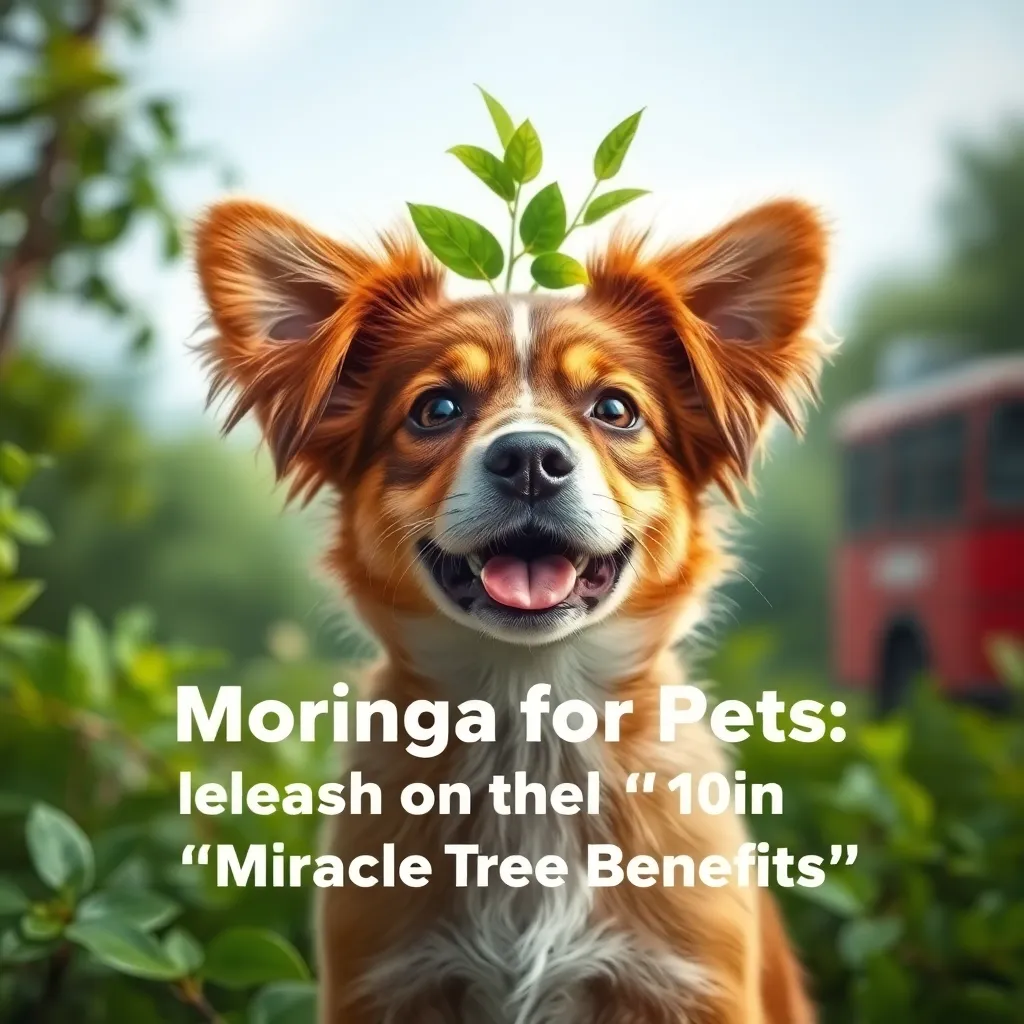 Moringa for Pets: Unleash the "Miracle Tree" Benefits