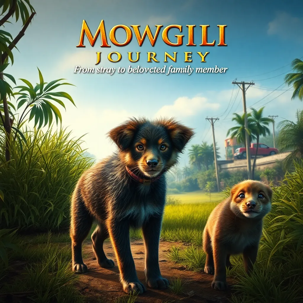 Mowgli's Journey: From Stray to Beloved Family Member