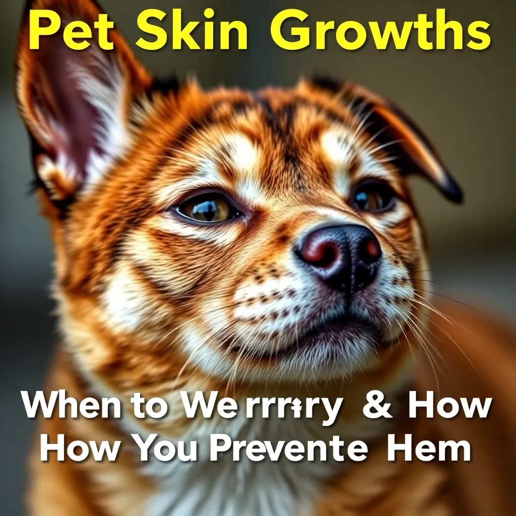 Pet Skin Growths: When to Worry & How to Prevent Them