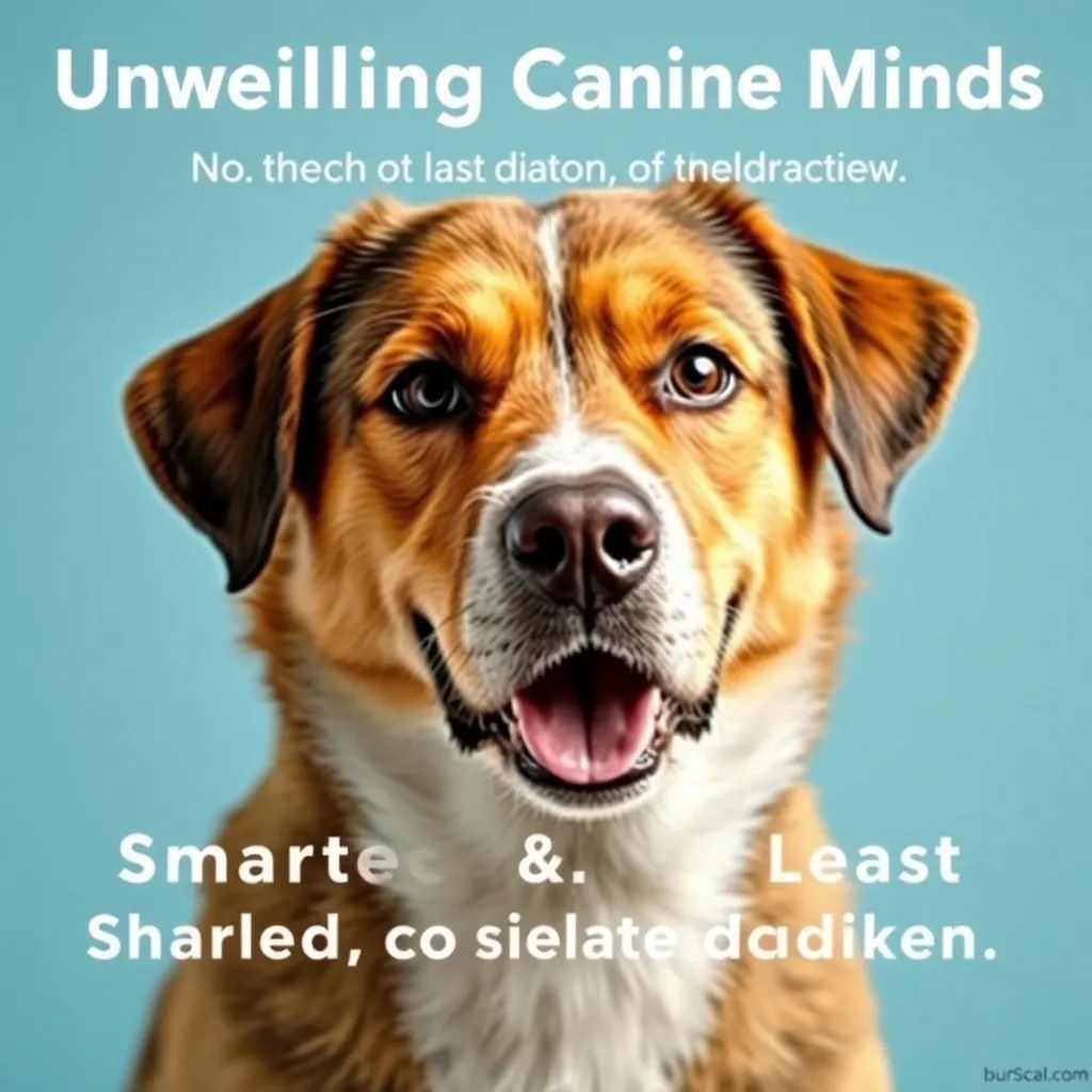 Unveiling Canine Minds: The Smartest & Least Obedient Breeds