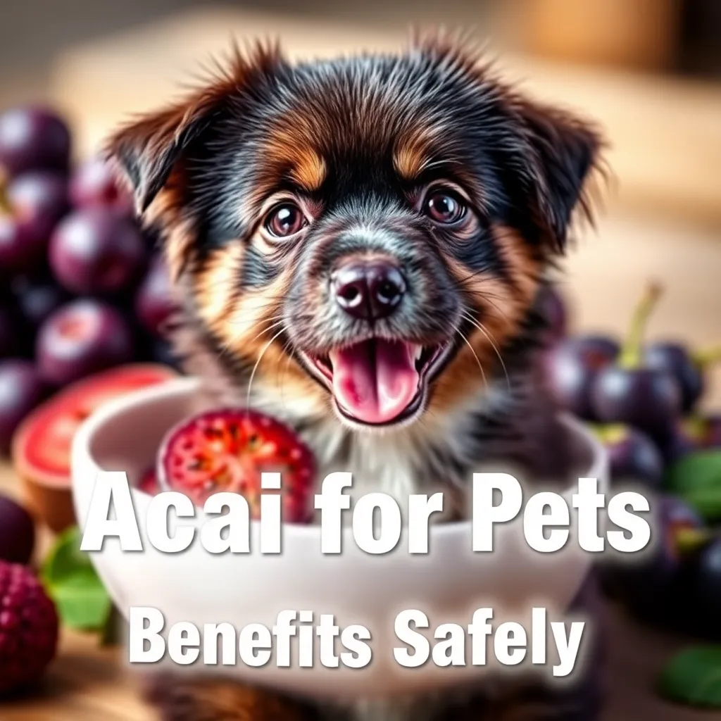 Acai for Pets: Unleash Superfood Benefits Safely