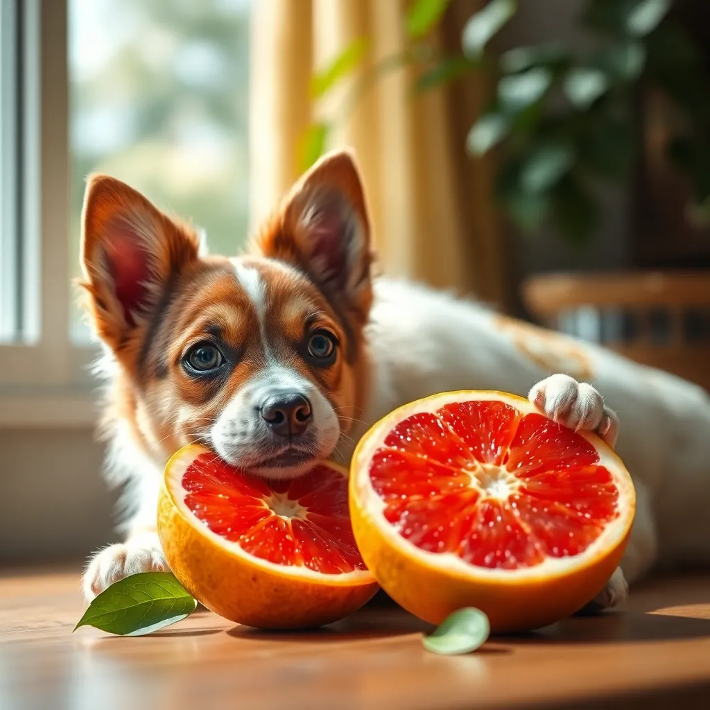Can Pets Safely Enjoy Grapefruit's Health Benefits?