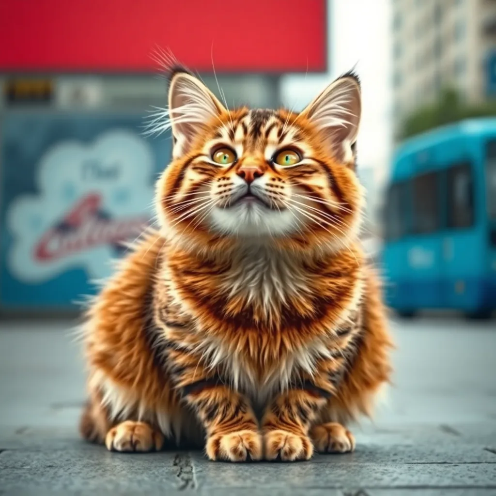 Oliver's Plastic Passion: A Feline's Unexpected Joy