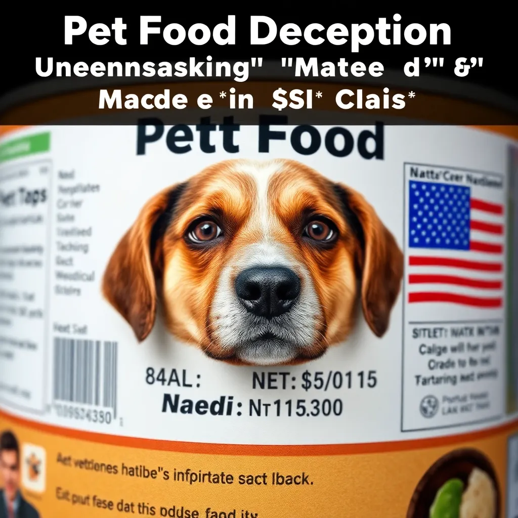 Pet Food Label Deception: Unmasking 'Natural' & 'Made in USA' Claims