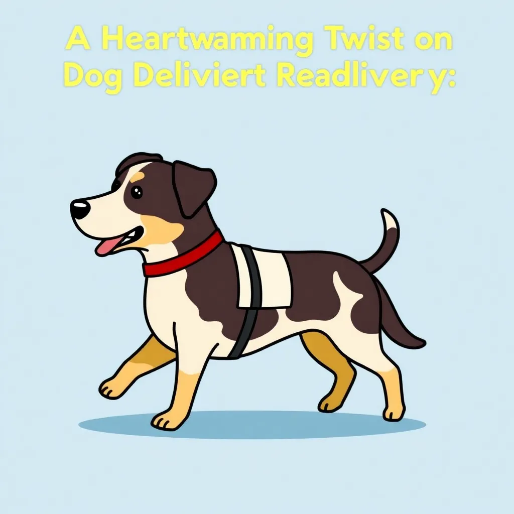 A HEARTWARMING TWIST ON DOG DELIVERY RESPONSIBILITIES