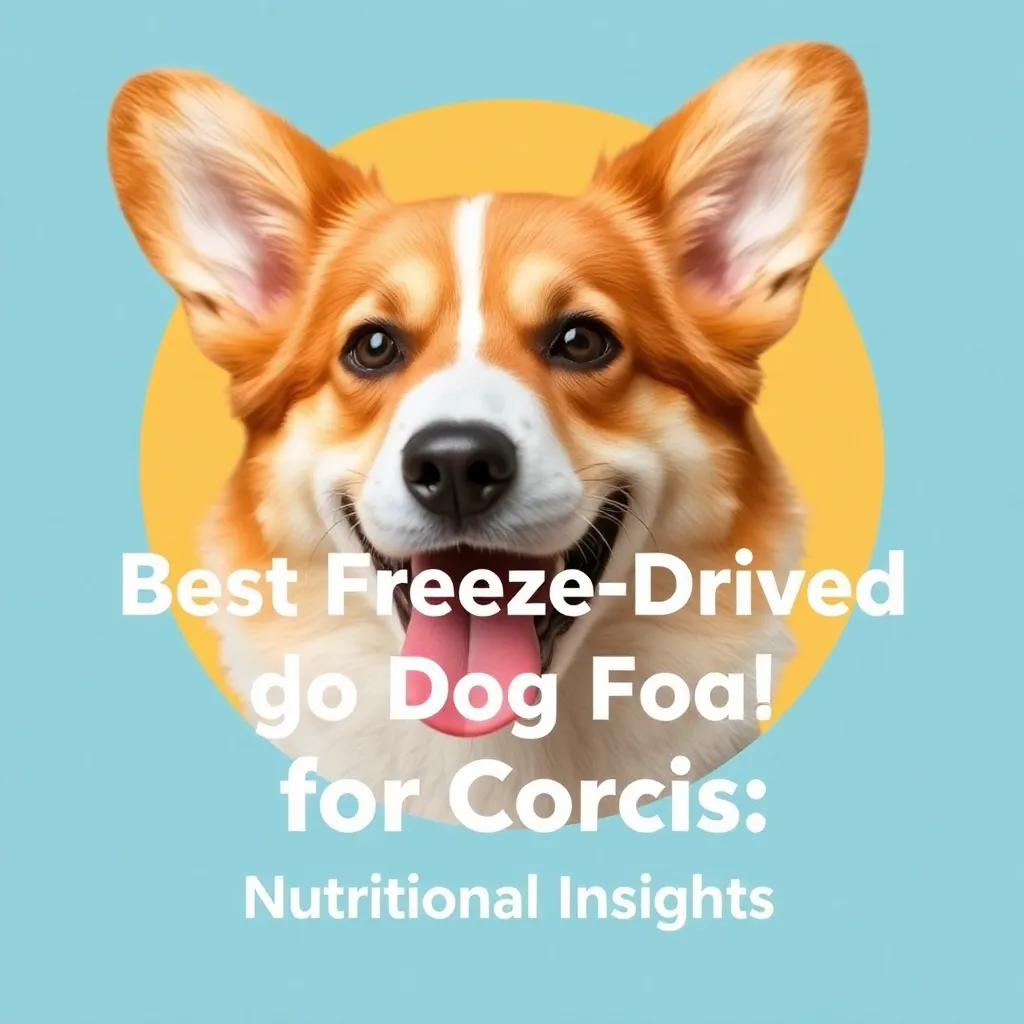 BEST FREEZE-DRIED DOG FOOD FOR CORGIS: NUTRITIONAL INSIGHTS