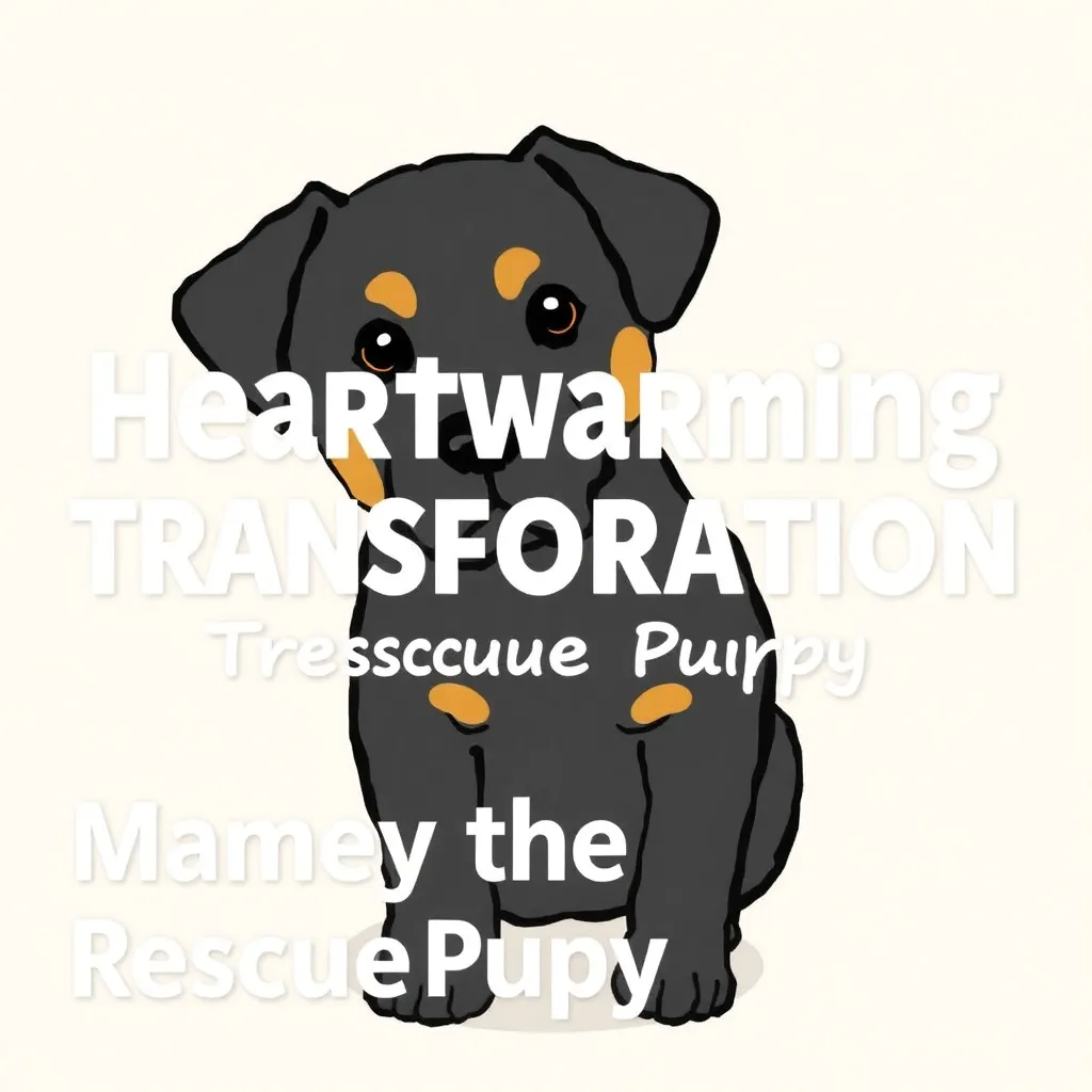 HEARTWARMING TRANSFORMATION OF MAMEY THE RESCUE PUPPY