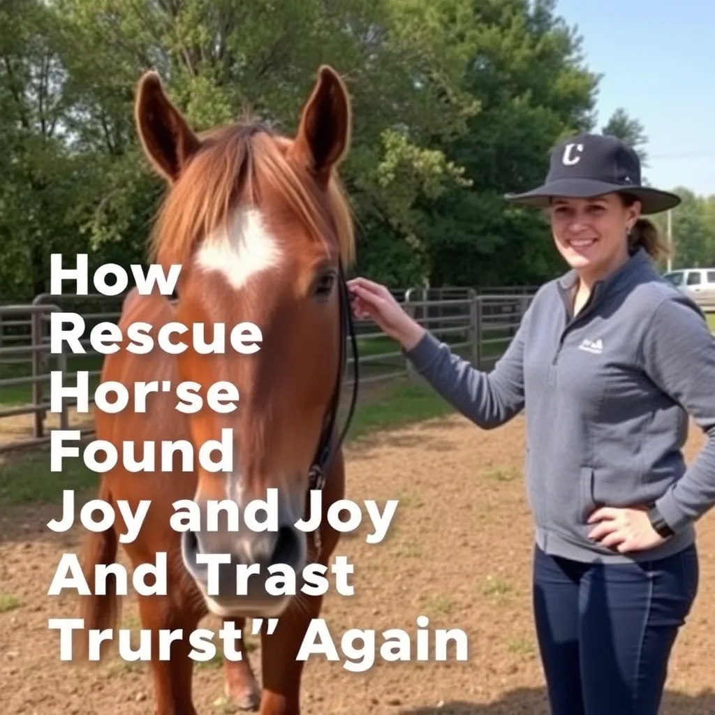 HOW A RESCUE HORSE FOUND JOY AND TRUST AGAIN