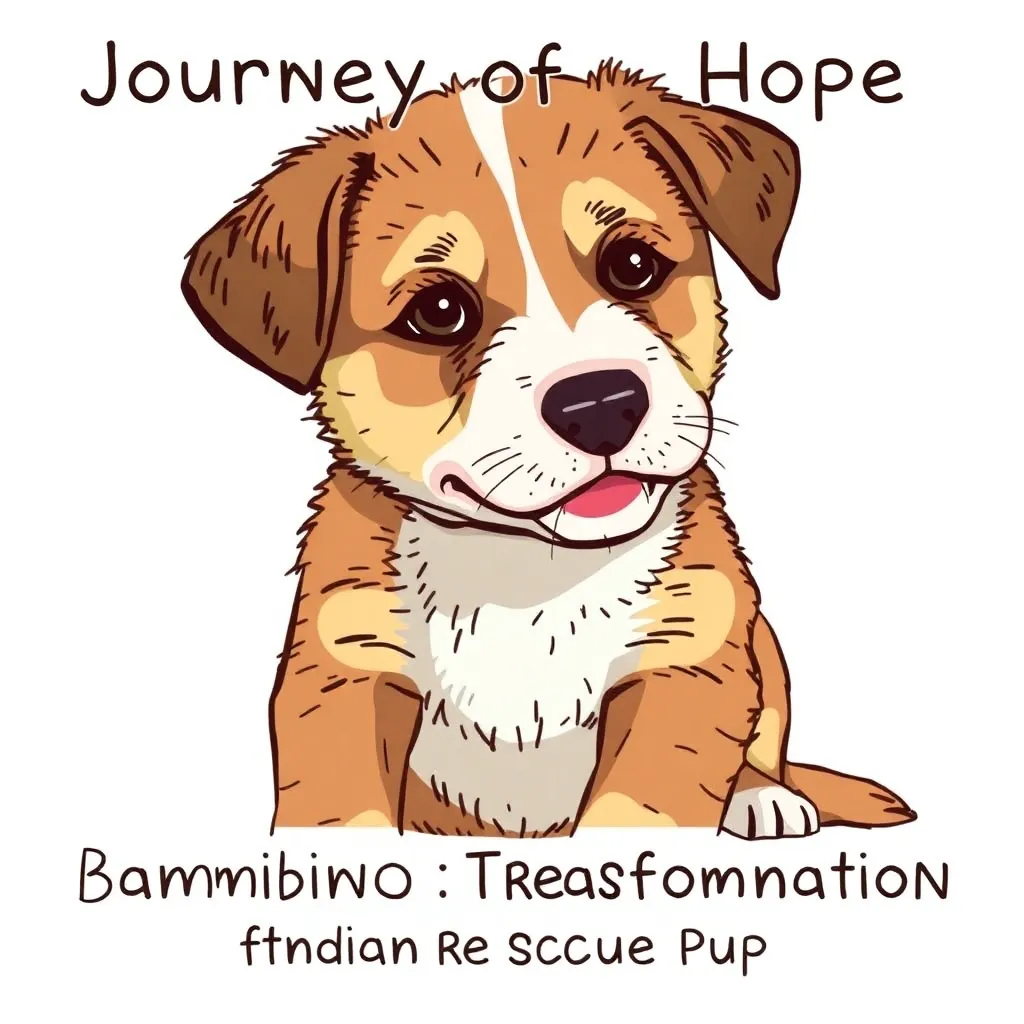 JOURNEY OF HOPE: BAMBINO'S TRANSFORMATION FROM RESCUE PUPPY