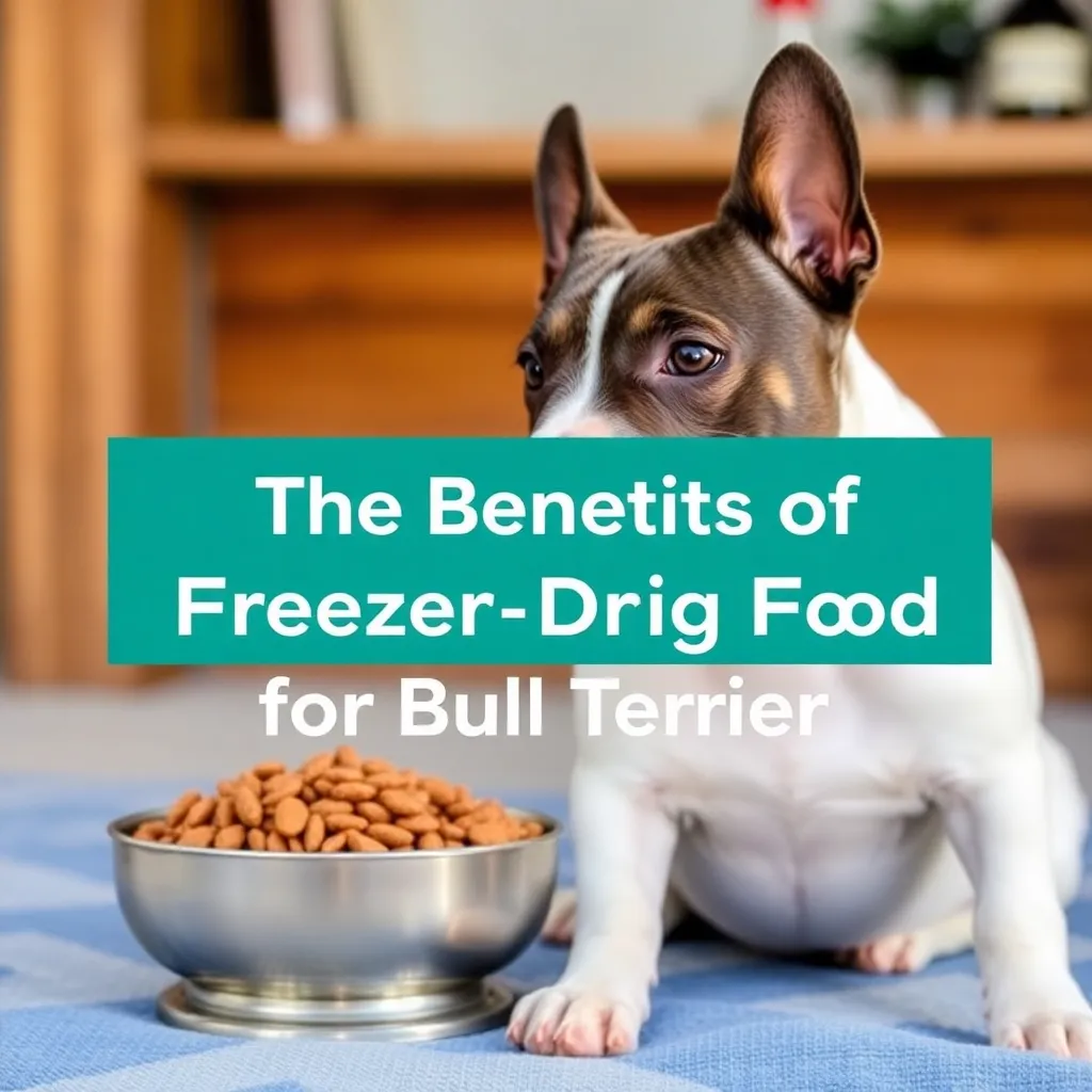 THE BENEFITS OF FREEZE-DRIED DOG FOOD FOR BULL TERRIERS