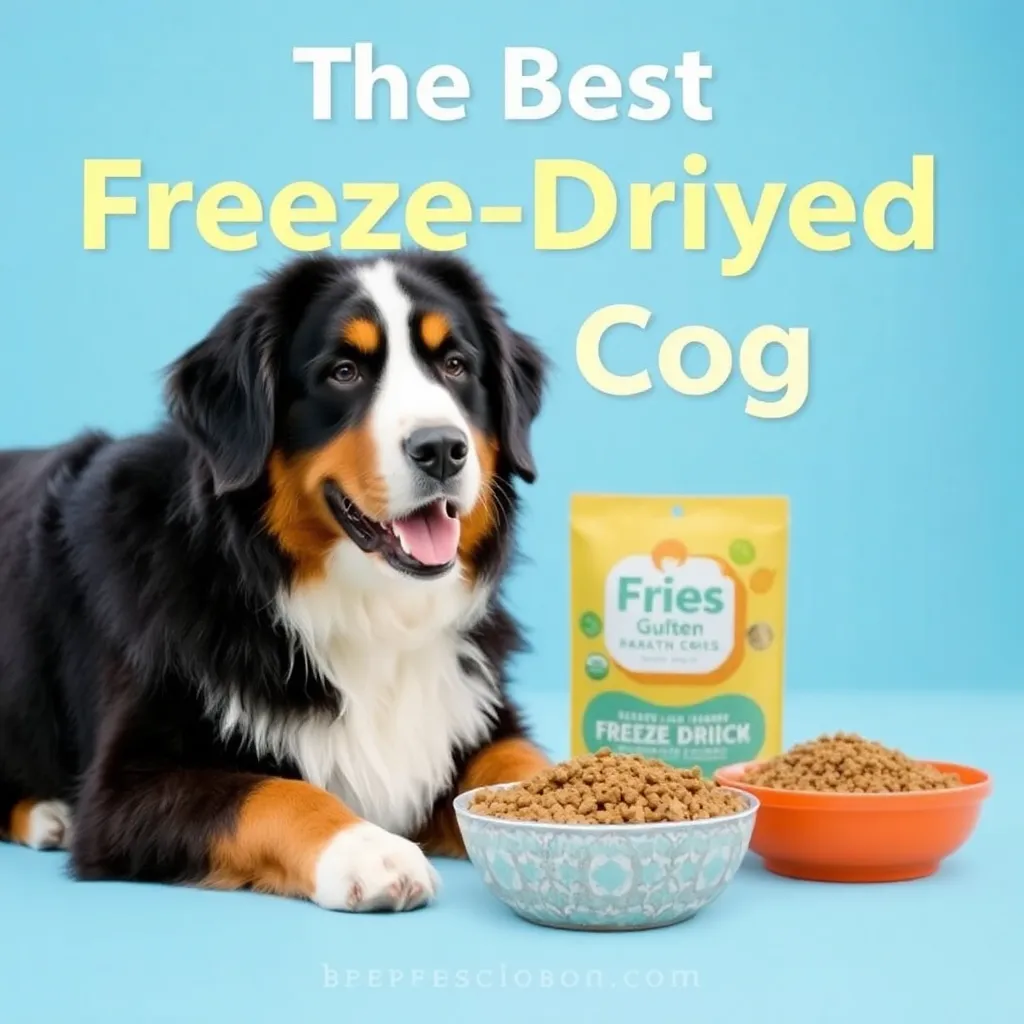 THE BEST FREEZE-DRIED DOG FOOD FOR BERNESE MOUNTAIN DOGS