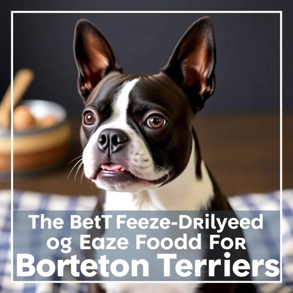 THE BEST FREEZE-DRIED DOG FOOD FOR BOSTON TERRIERS