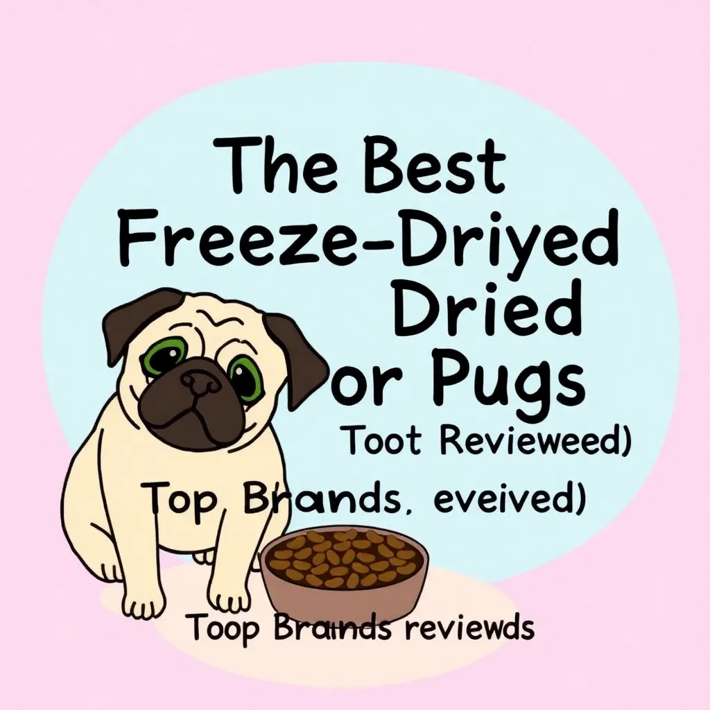 THE BEST FREEZE-DRIED DOG FOOD FOR PUGS: TOP BRANDS REVIEWED