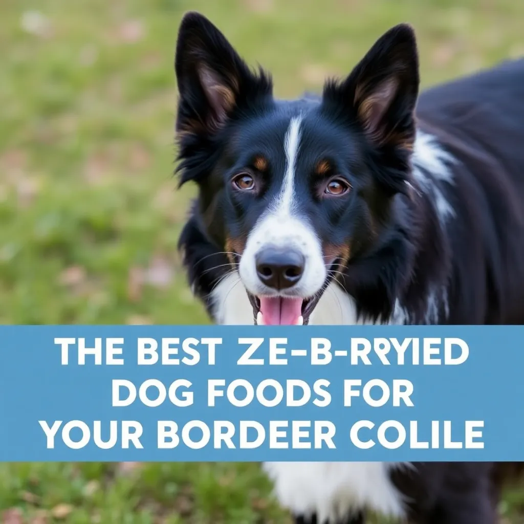 THE BEST FREEZE-DRIED DOG FOODS FOR YOUR BORDER COLLIE