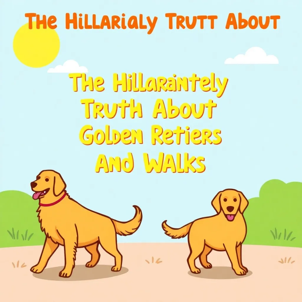 THE HILARIOUS TRUTH ABOUT GOLDEN RETRIEVERS AND WALKS