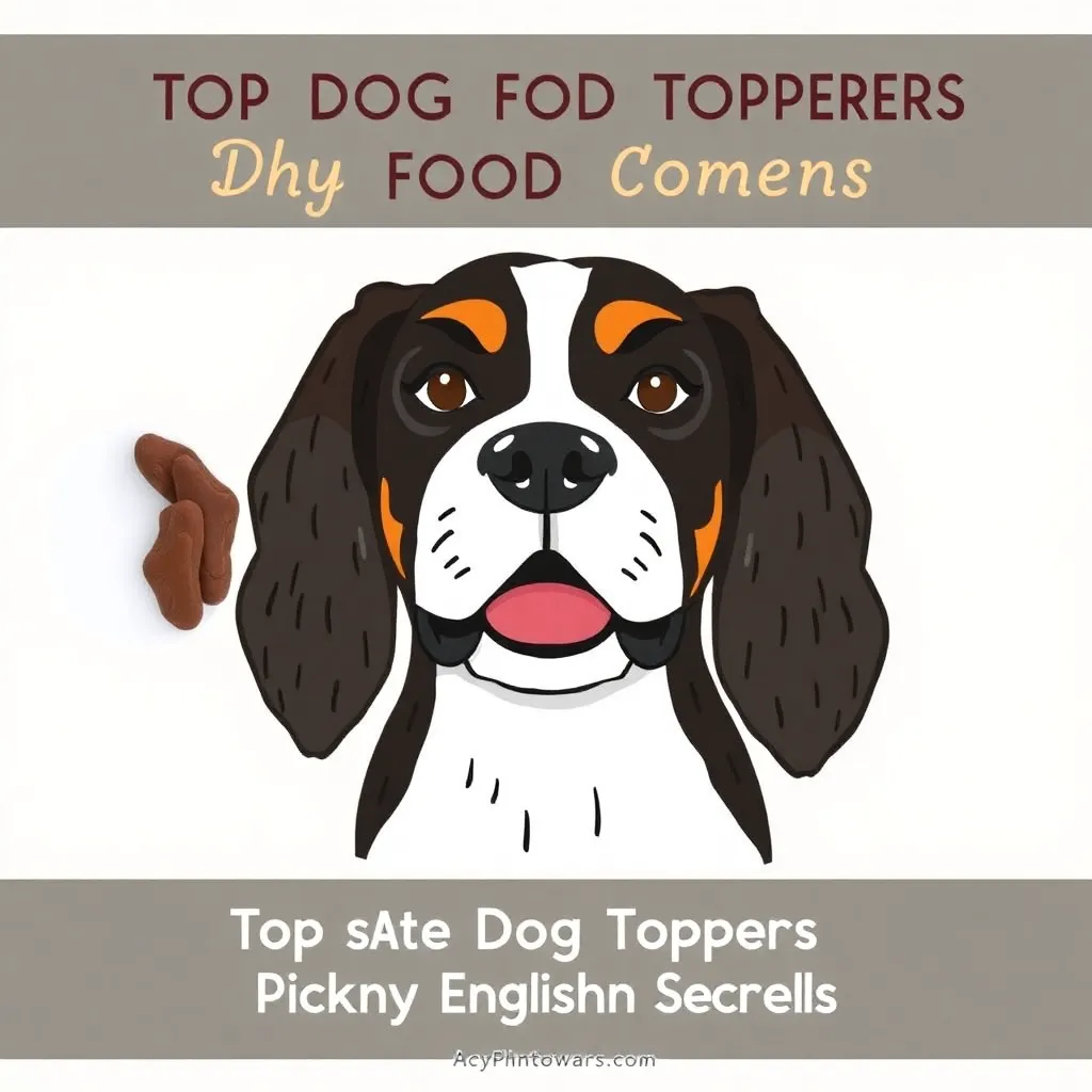 TOP DOG FOOD TOPPERS FOR PICKY ENGLISH SPRINGER SPANIELS