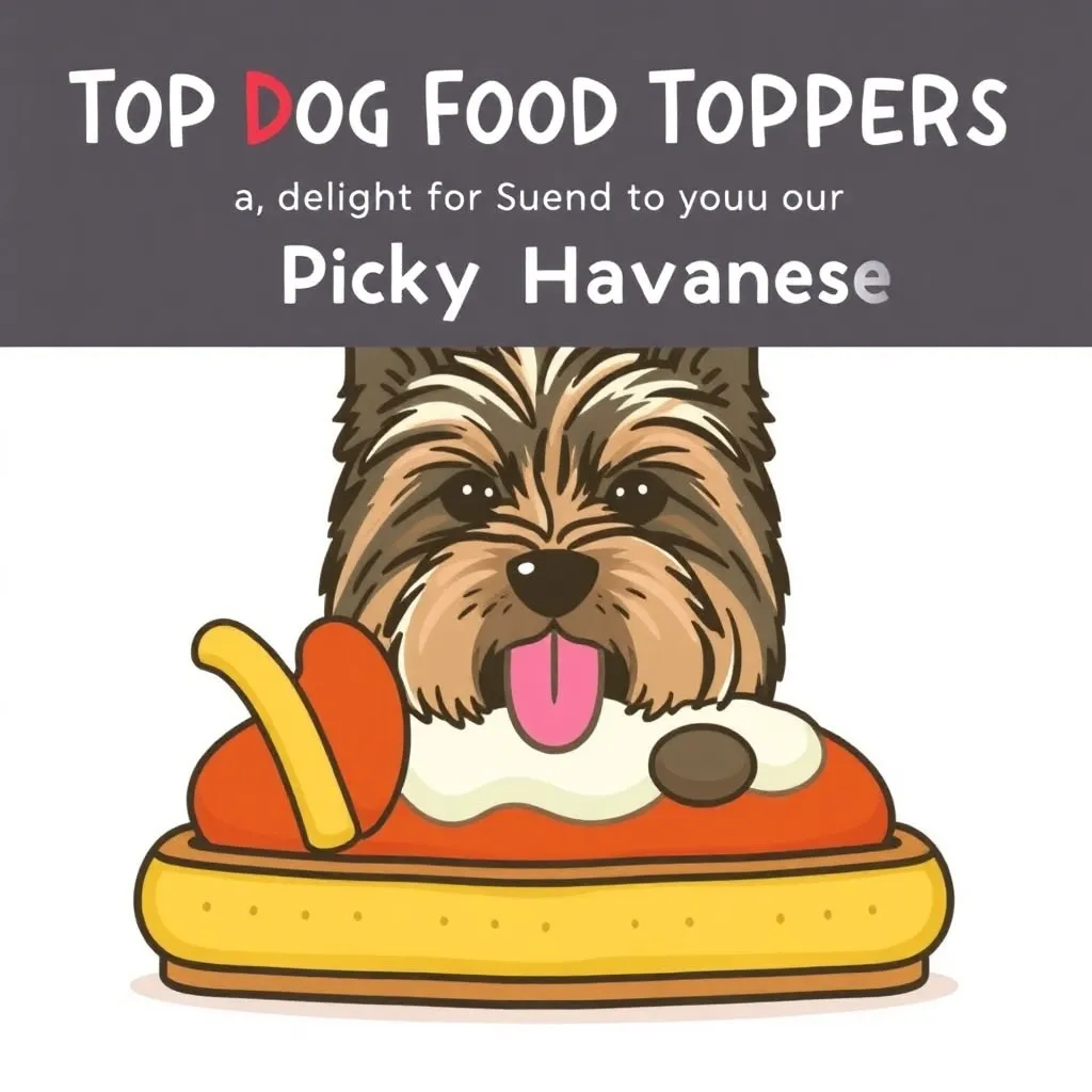 TOP DOG FOOD TOPPERS TO DELIGHT YOUR PICKY HAVANESE