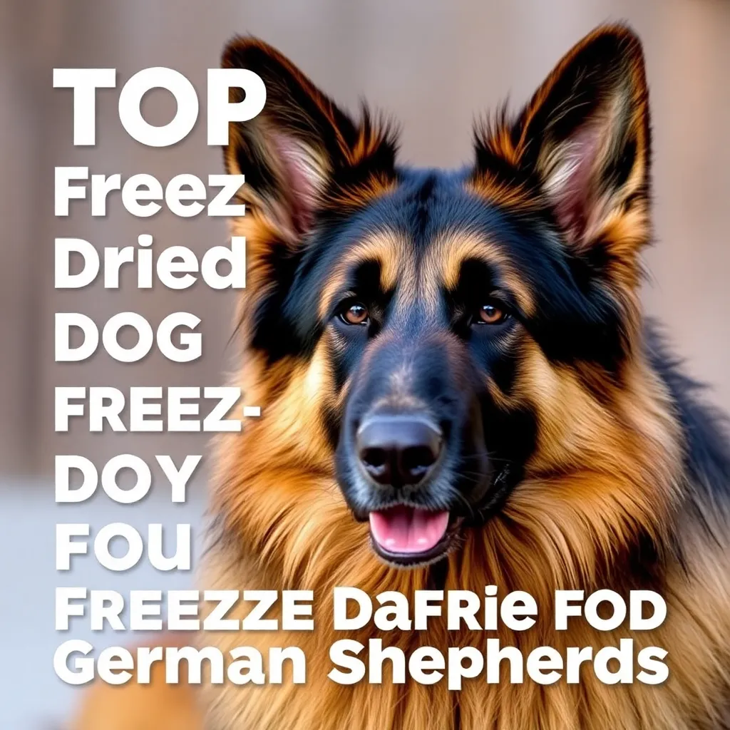 TOP FREEZE-DRIED DOG FOOD FOR GERMAN SHEPHERDS REVIEWED