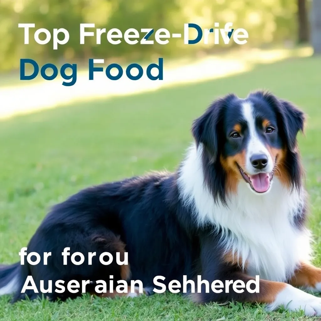 TOP FREEZE-DRIED DOG FOODS FOR YOUR AUSTRALIAN SHEPHERD