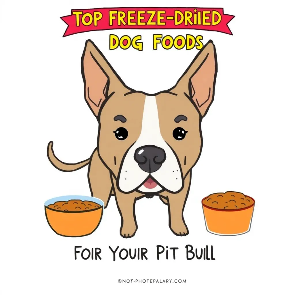 TOP FREEZE-DRIED DOG FOODS FOR YOUR PIT BULL