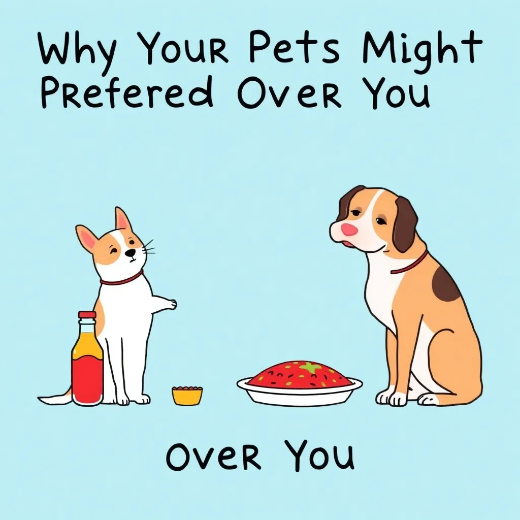 WHY YOUR PETS MIGHT PREFER FOOD OVER YOU