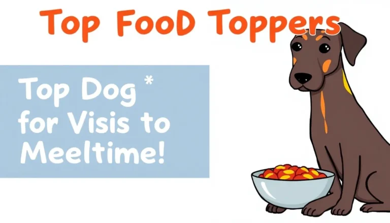 TOP DOG FOOD TOPPERS FOR VIZSLAS TO ENHANCE MEALTIME