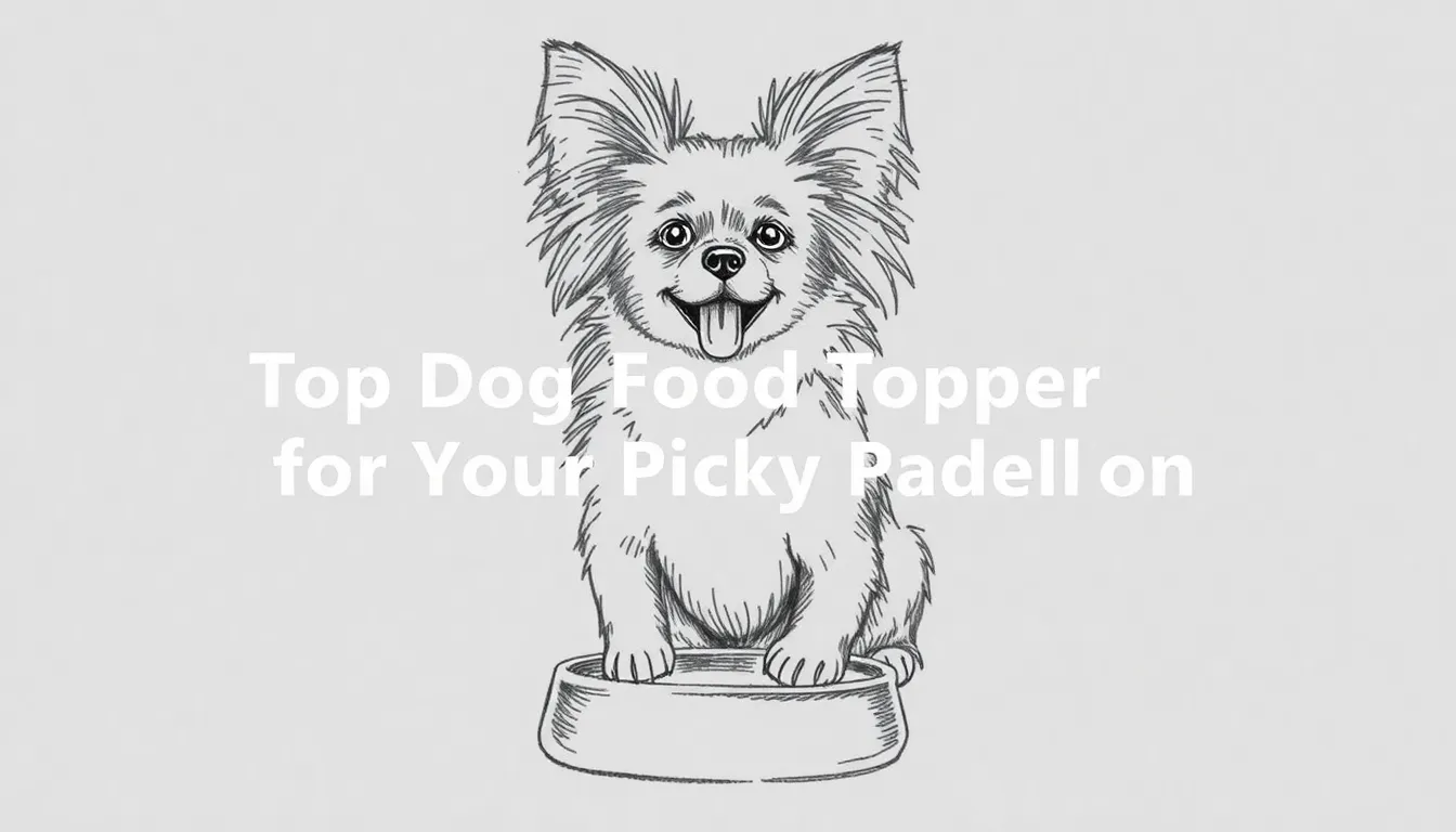 TOP DOG FOOD TOPPERS FOR YOUR PICKY PAPILLON
