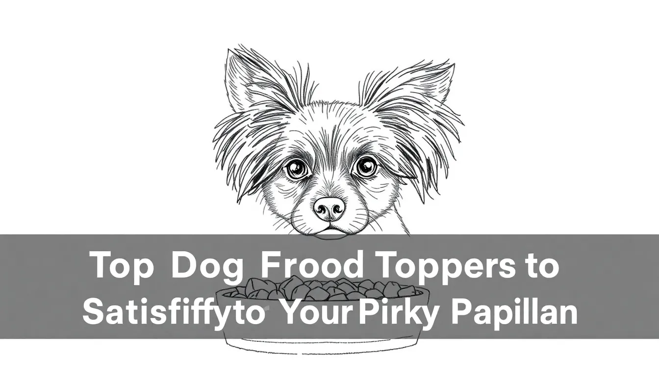 TOP DOG FOOD TOPPERS TO SATISFY YOUR PICKY PAPILLON